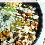 Southwest chicken bowls Pinterest Pin